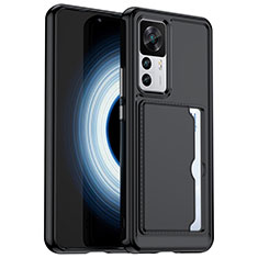 Coque Ultra Fine Silicone Souple 360 Degres Housse Etui J02S pour Xiaomi Redmi K50 Ultra 5G Noir