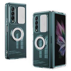 Coque Ultra Fine Silicone Souple 360 Degres Housse Etui MJ2 pour Samsung Galaxy Z Fold4 5G Blanc