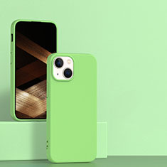 Coque Ultra Fine Silicone Souple 360 Degres Housse Etui pour Apple iPhone 15 Plus Pastel Vert