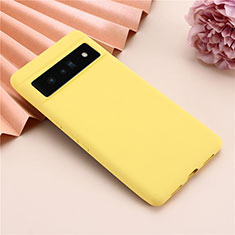 Coque Ultra Fine Silicone Souple 360 Degres Housse Etui pour Google Pixel 7 5G Jaune