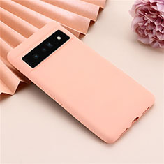 Coque Ultra Fine Silicone Souple 360 Degres Housse Etui pour Google Pixel 7 5G Rose