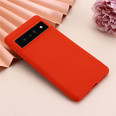 Coque Ultra Fine Silicone Souple 360 Degres Housse Etui pour Google Pixel 7 5G Rouge