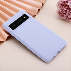 Coque Ultra Fine Silicone Souple 360 Degres Housse Etui pour Google Pixel 7 5G Violet Clair