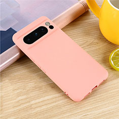 Coque Ultra Fine Silicone Souple 360 Degres Housse Etui pour Google Pixel 8 Pro 5G Rose