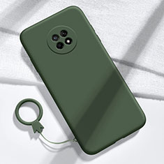 Coque Ultra Fine Silicone Souple 360 Degres Housse Etui pour Huawei Enjoy 20 Plus 5G Vert Nuit