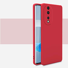 Coque Ultra Fine Silicone Souple 360 Degres Housse Etui pour Huawei Honor 80 5G Rouge