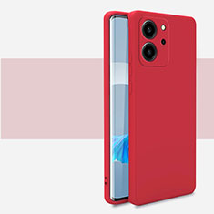 Coque Ultra Fine Silicone Souple 360 Degres Housse Etui pour Huawei Honor 80 SE 5G Rouge