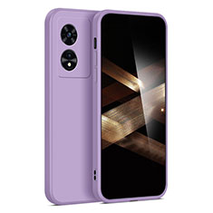 Coque Ultra Fine Silicone Souple 360 Degres Housse Etui pour Huawei Honor X5 Plus Violet Clair