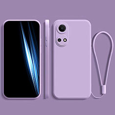 Coque Ultra Fine Silicone Souple 360 Degres Housse Etui pour Huawei Honor X7 Violet