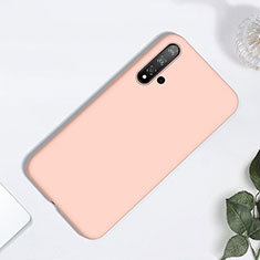 Coque Ultra Fine Silicone Souple 360 Degres Housse Etui pour Huawei Nova 5 Or Rose