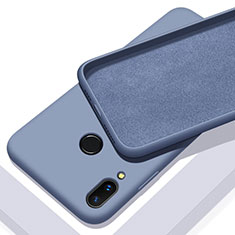 Coque Ultra Fine Silicone Souple 360 Degres Housse Etui pour Huawei P Smart+ Plus Bleu