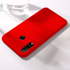 Coque Ultra Fine Silicone Souple 360 Degres Housse Etui pour Huawei P30 Lite New Edition Rouge