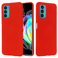 Coque Ultra Fine Silicone Souple 360 Degres Housse Etui pour Motorola Moto Edge 20 5G Rouge