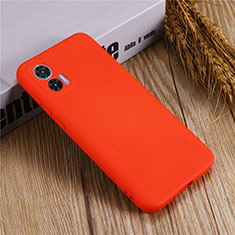 Coque Ultra Fine Silicone Souple 360 Degres Housse Etui pour Motorola Moto Edge 30 Lite 5G Rouge