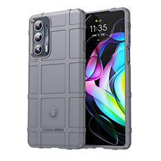 Coque Ultra Fine Silicone Souple 360 Degres Housse Etui pour Motorola Moto Edge Lite 5G Gris