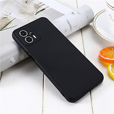 Coque Ultra Fine Silicone Souple 360 Degres Housse Etui pour Motorola Moto G13 Noir