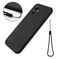 Coque Ultra Fine Silicone Souple 360 Degres Housse Etui pour Motorola Moto G14 Noir