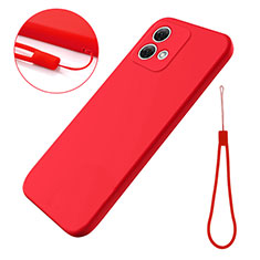 Coque Ultra Fine Silicone Souple 360 Degres Housse Etui pour Motorola Moto G84 5G Rouge