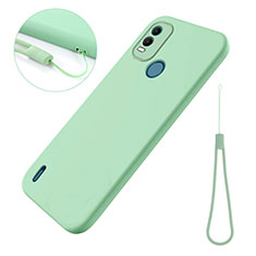 Coque Ultra Fine Silicone Souple 360 Degres Housse Etui pour Nokia C21 Plus Vert