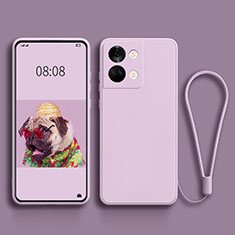 Coque Ultra Fine Silicone Souple 360 Degres Housse Etui pour OnePlus Nord 3 5G Violet Clair