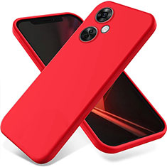 Coque Ultra Fine Silicone Souple 360 Degres Housse Etui pour OnePlus Nord CE 3 Lite 5G Rouge