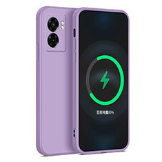 Coque Ultra Fine Silicone Souple 360 Degres Housse Etui pour OnePlus Nord N300 5G Violet Clair