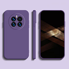 Coque Ultra Fine Silicone Souple 360 Degres Housse Etui pour Oppo A2 Pro 5G Violet