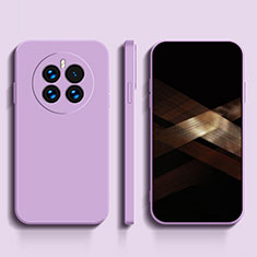 Coque Ultra Fine Silicone Souple 360 Degres Housse Etui pour Oppo A2 Pro 5G Violet Clair