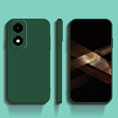 Coque Ultra Fine Silicone Souple 360 Degres Housse Etui pour Oppo A2x 5G Vert Nuit