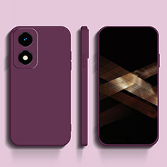 Coque Ultra Fine Silicone Souple 360 Degres Housse Etui pour Oppo A2x 5G Vin Rouge