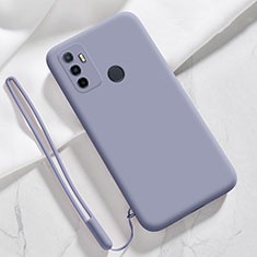 Coque Ultra Fine Silicone Souple 360 Degres Housse Etui pour Oppo A32 Gris Lavende