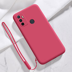 Coque Ultra Fine Silicone Souple 360 Degres Housse Etui pour Oppo A33 Vin Rouge