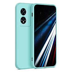 Coque Ultra Fine Silicone Souple 360 Degres Housse Etui pour Oppo A38 Cyan