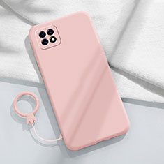 Coque Ultra Fine Silicone Souple 360 Degres Housse Etui pour Oppo A72 5G Rose