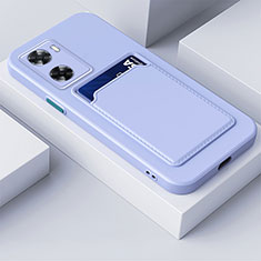 Coque Ultra Fine Silicone Souple 360 Degres Housse Etui pour Oppo A77 4G Bleu Clair