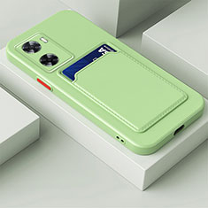 Coque Ultra Fine Silicone Souple 360 Degres Housse Etui pour Oppo A77s Vert