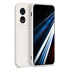 Coque Ultra Fine Silicone Souple 360 Degres Housse Etui pour Oppo A78 4G Blanc