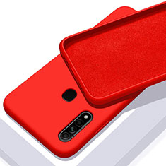 Coque Ultra Fine Silicone Souple 360 Degres Housse Etui pour Oppo A8 Rouge