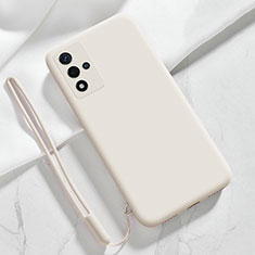 Coque Ultra Fine Silicone Souple 360 Degres Housse Etui pour Oppo A93s 5G Blanc