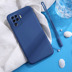 Coque Ultra Fine Silicone Souple 360 Degres Housse Etui pour Oppo A94 4G Bleu