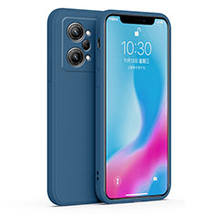 Coque Ultra Fine Silicone Souple 360 Degres Housse Etui pour Oppo K10 Pro 5G Bleu Royal