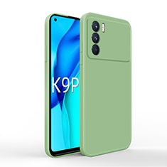 Coque Ultra Fine Silicone Souple 360 Degres Housse Etui pour Oppo K9 Pro 5G Pastel Vert