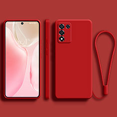 Coque Ultra Fine Silicone Souple 360 Degres Housse Etui pour Oppo K9S 5G Rouge