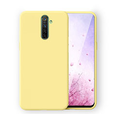 Coque Ultra Fine Silicone Souple 360 Degres Housse Etui pour Oppo Reno Ace Jaune