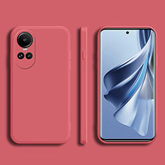 Coque Ultra Fine Silicone Souple 360 Degres Housse Etui pour Oppo Reno10 Pro 5G Rouge