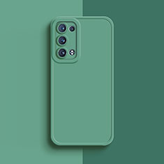 Coque Ultra Fine Silicone Souple 360 Degres Housse Etui pour Oppo Reno6 Pro 5G Pastel Vert