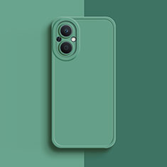 Coque Ultra Fine Silicone Souple 360 Degres Housse Etui pour Oppo Reno7 Lite 5G Vert