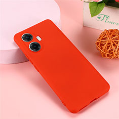 Coque Ultra Fine Silicone Souple 360 Degres Housse Etui pour Realme 10 Pro+ Plus 5G Rouge