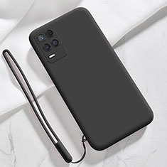 Coque Ultra Fine Silicone Souple 360 Degres Housse Etui pour Realme 8 5G Noir