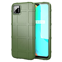 Coque Ultra Fine Silicone Souple 360 Degres Housse Etui pour Realme C11 Vert